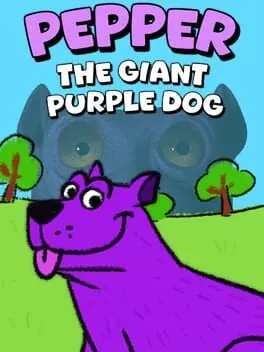 Pepper the Giant Purple Dog artwork 1